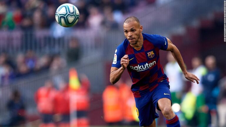 Martin Braithwaite spent time in a wheelchair as a child; now he’s Lionel Messi’s wingman at Barcelona