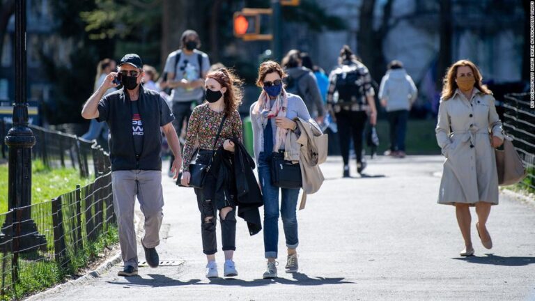 CDC issues new outdoor mask guidance for fully vaccinated people