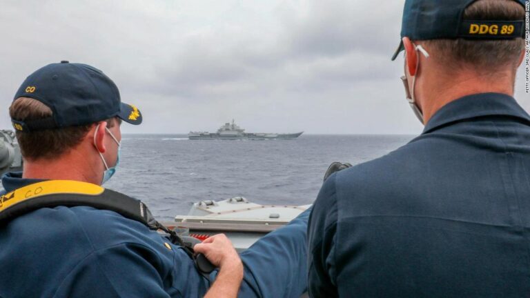 US and China deploy aircraft carriers in South China Sea as tensions simmer