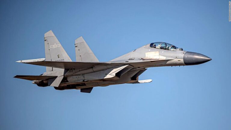 China sends 25 warplanes into Taiwan’s air defense zone, Taipei says
