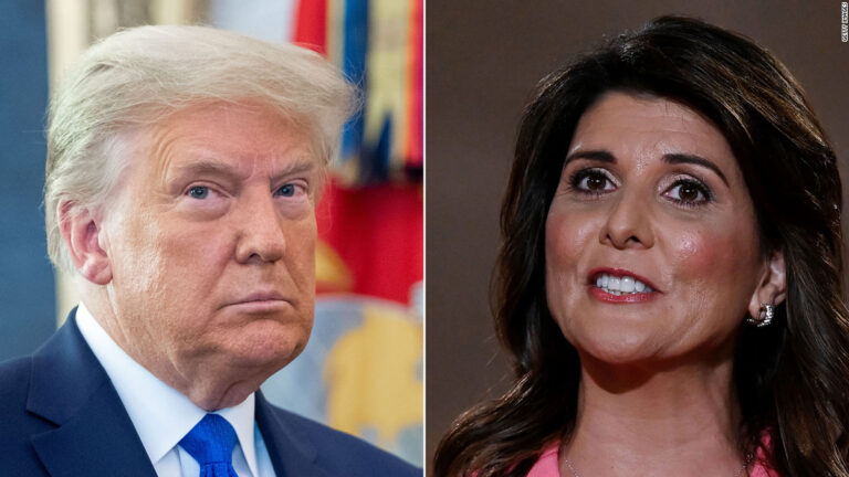 Nikki Haley says she’ll support and not challenge Trump if he runs in 2024