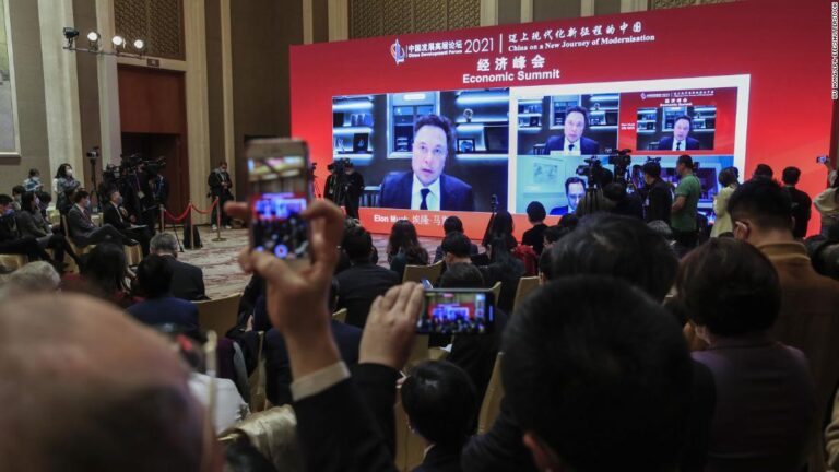 China is going after tech companies. Tesla is trying to keep out of the way