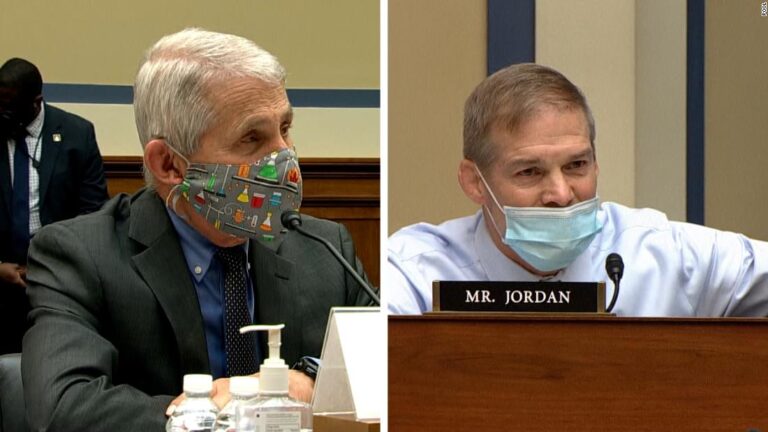 Fauci fires back at Rep. Jim Jordan during heated exchange