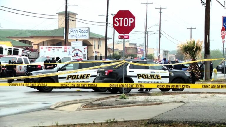 Two dead and police officer wounded after shooting during traffic stop in San Antonio