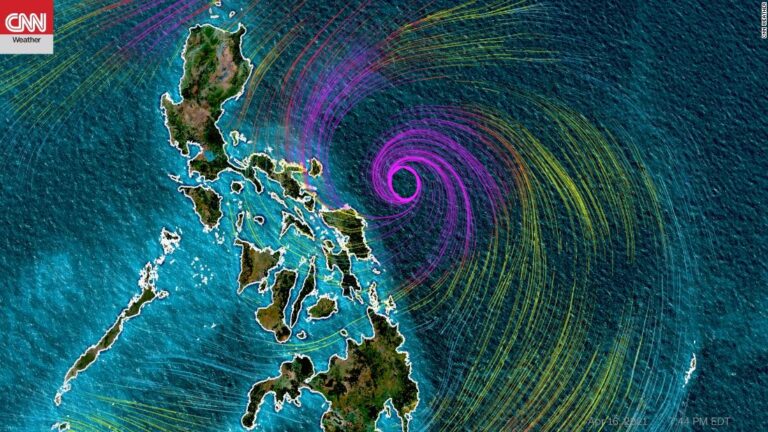 Typhoon Surigae could move dangerously close to the Philippines