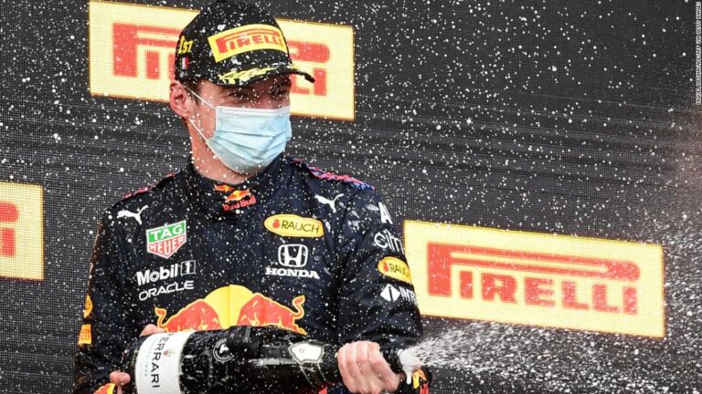 Max Verstappen wins at Imola but Lewis Hamilton stays ahead