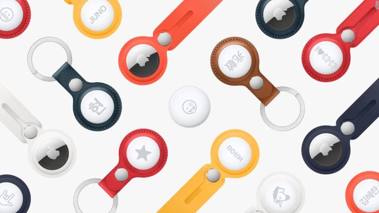 Apple shows off AirTags