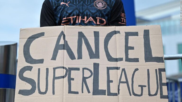 European Super League crumbles after majority of teams announce withdrawal