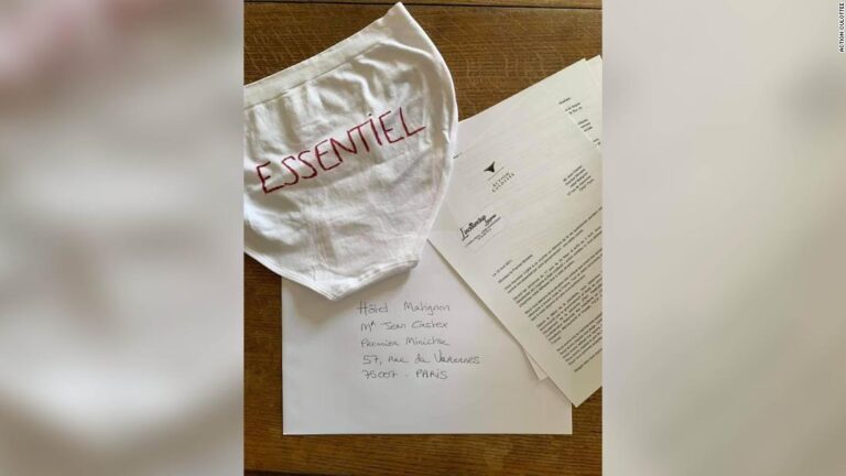 France’s PM is being mailed ladies’ underwear as lingerie stores protest lockdown rules