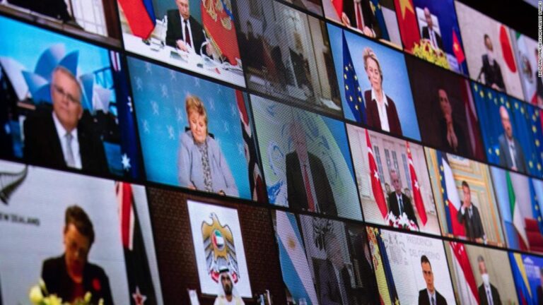 The latest area of competition between the US and China: Saving the world
