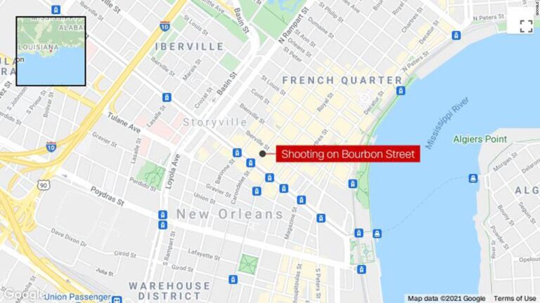 5 injured in shooting in New Orleans, police say