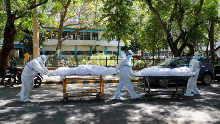 India sets Covid-19 infection record for fourth straight day with hospitals desperate for oxygen