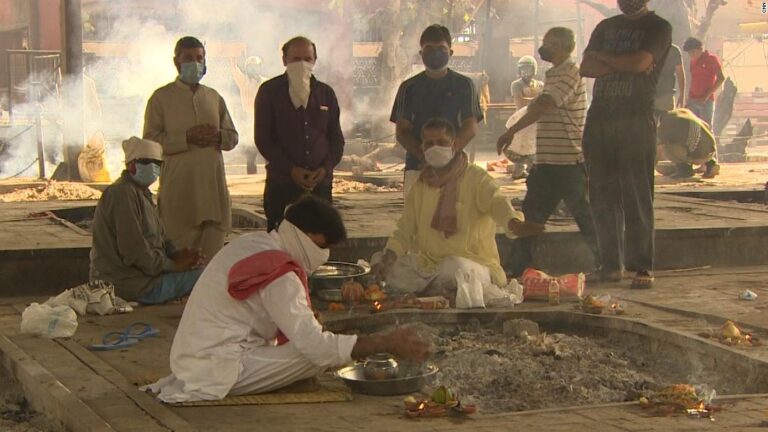 Heartbreaking scenes in Delhi’s crematorium and hospital amid brutal second wave
