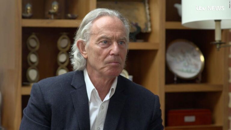 Tony Blair has a mullet now, and it’s disturbing Britain