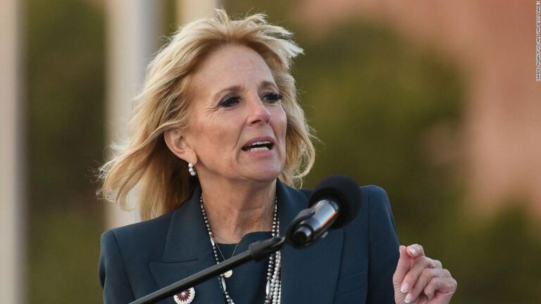 Jill Biden is on a mission