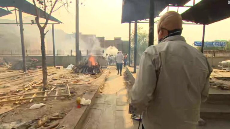 Overwhelmed cemetery shows toll of India’s Covid-19 crisis