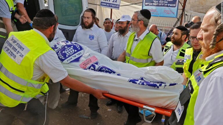 Mount Meron stampede is “one of the worst disasters” in Israeli history, prime minister says