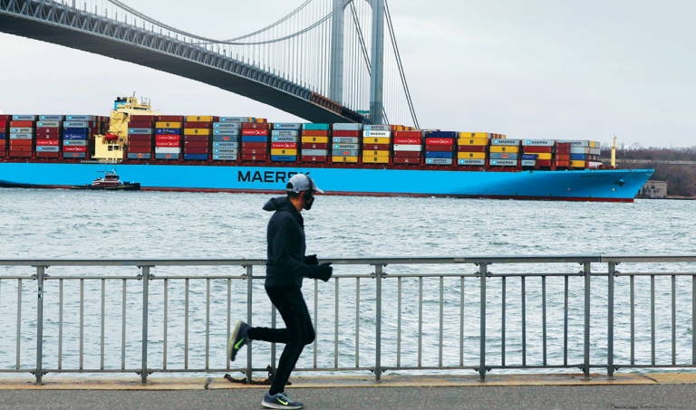 Pandemic hits global shipping operations