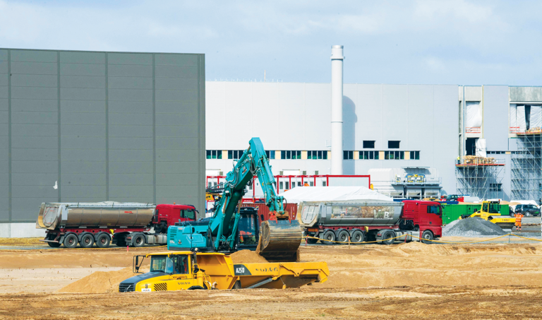 From lizards to water, eco-bumps snag Tesla Berlin plant