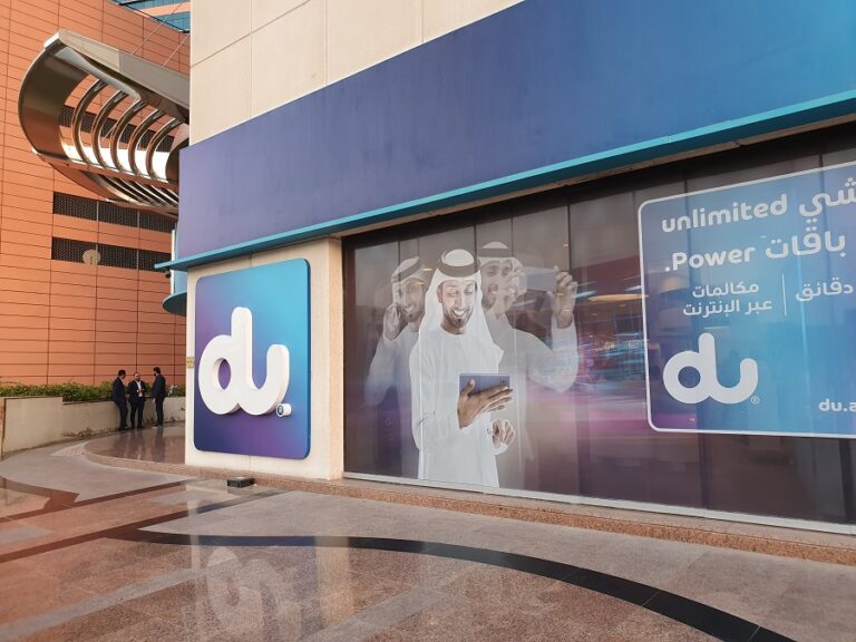 UAE telecom company du profits fall