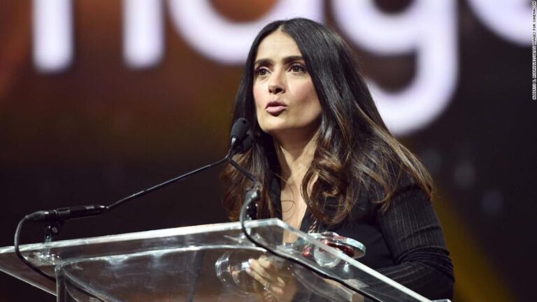Salma Hayek says she battled a near-fatal case of Covid-19