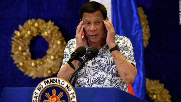 Philippines’ Duterte says he won’t withdraw ships ‘even if you kill me’