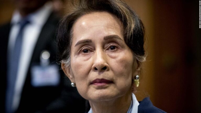 Myanmar’s junta-appointed electoral body to dissolve Suu Kyi’s party, report says