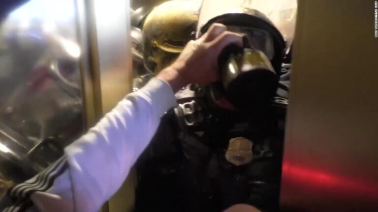 DOJ preps plea deals for Capitol rioters from viral video of cops trapped in tunnel