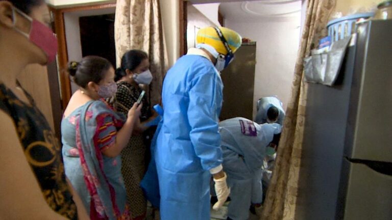 Hospitals and crematoriums overrun as Covid-19 crisis worsens in India