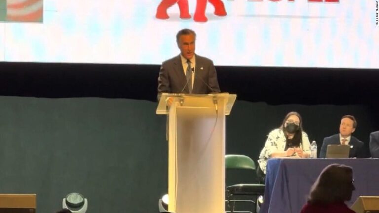 Sen. Romney to booing crowd at GOP convention: Aren’t you embarrassed
