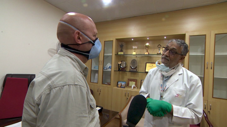 ‘We are dying inside’: Indian doctor on losing patients to Covid