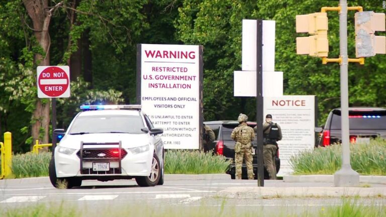 FBI says law enforcement shot and wounded suspect outside CIA headquarters after hours-long standoff