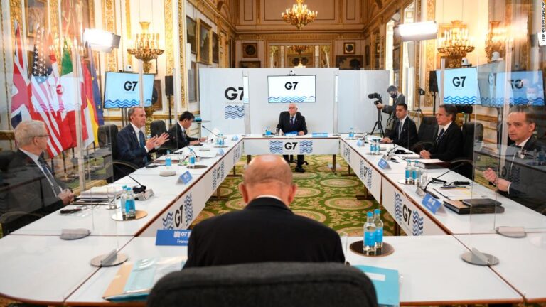 G7 warns China not to ‘escalate tensions’ with Taiwan amid military threats