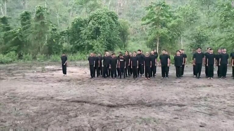 In Myanmar’s jungles, protesters are training to fight the junta