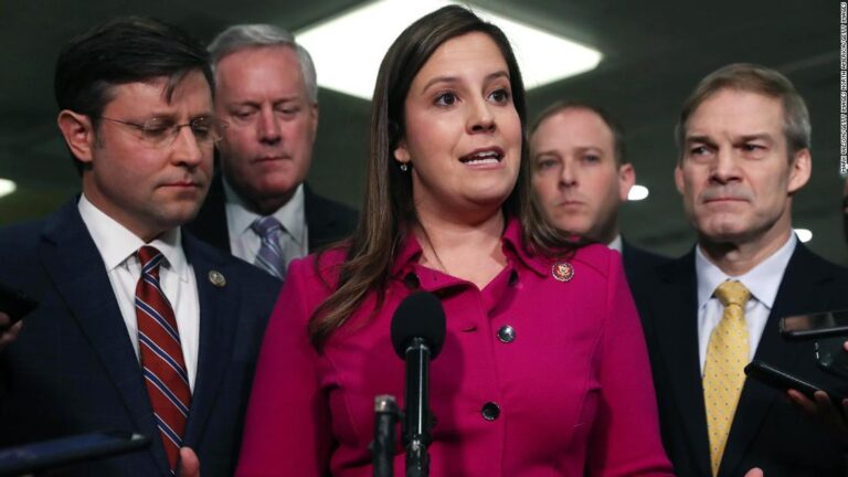 Elise Stefanik tried to get election overturned and promoted election lies