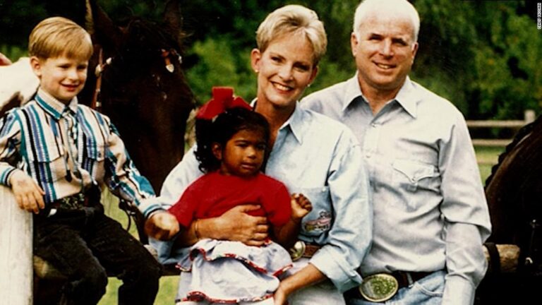 Cindy McCain reveals how her adopted daughter reacted to attack ads