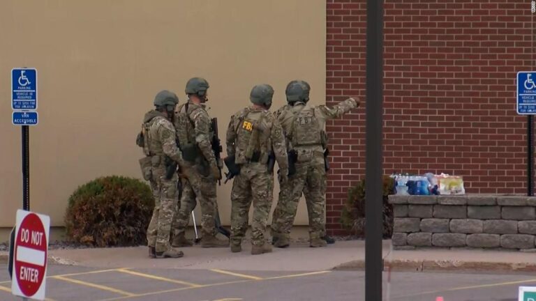 An attempted robbery at a Wells Fargo has turned into a hostage situation in Minnesota