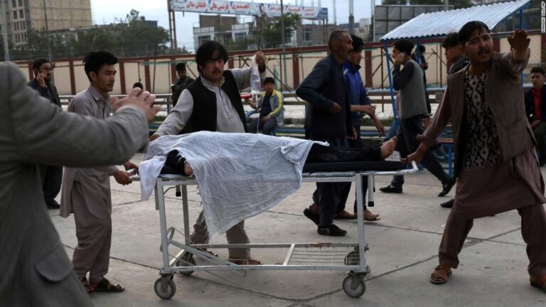 Blast near girls’ school kills at least 25