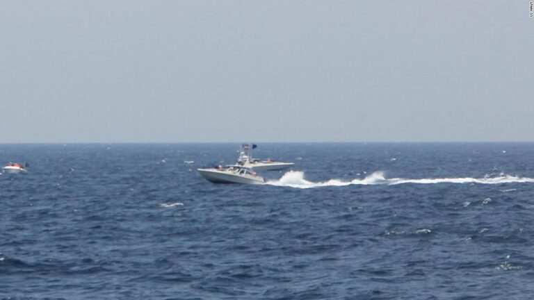 US Coast Guard ship fires dozens of warning shots at Iranian fast boats