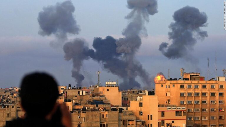 Israel ramps up airstrikes amid barrage of rockets from Gaza