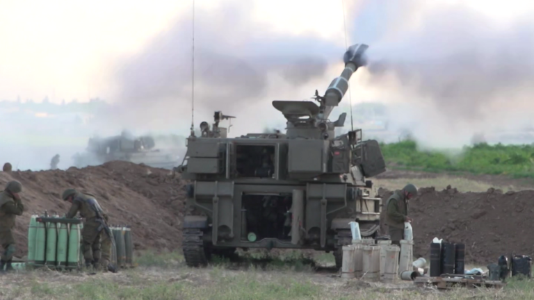 CNN reports from Israeli artillery positions near Israeli-Gaza border