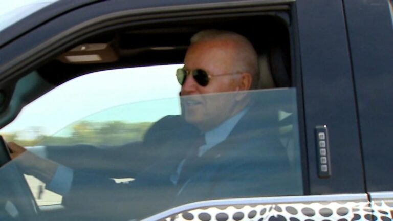 Biden dodges question on Israel with a joke