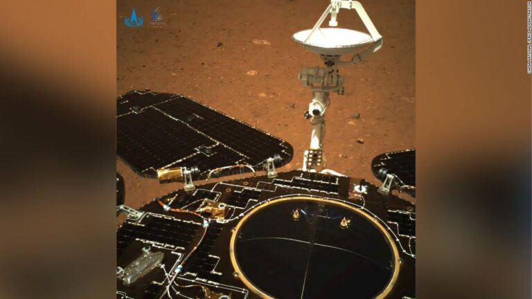 China just became the second country to drive a rover on the surface of Mars