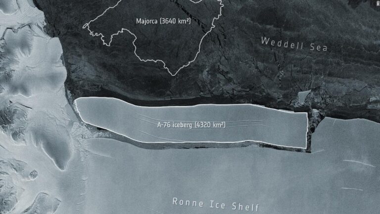 World’s largest iceberg breaks off from Antarctica