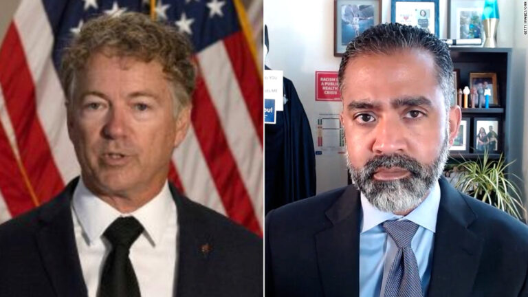 Senator Paul says he doesn’t need to be vaccinated. See how doctor responds