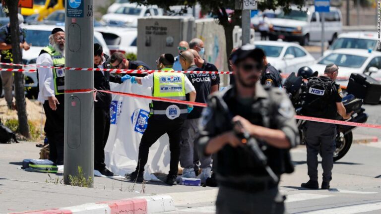Two stabbed near Jerusalem’s Sheikh Jarrah neighborhood, attacker shot and killed
