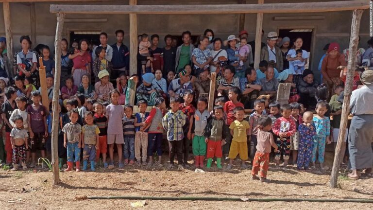 As bombs rain down on Myanmar’s hotbeds of rural resistance, tens of thousands flee to the jungle without food or water