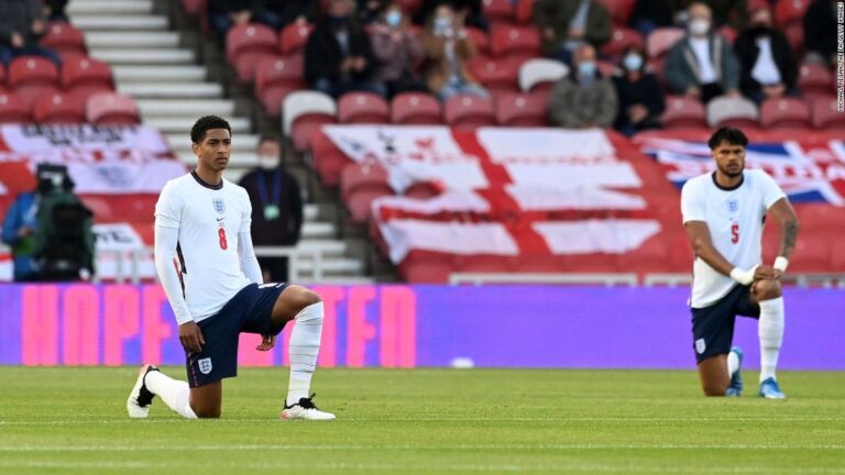 Euro 2020: Taking a knee divides England fans