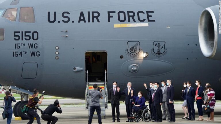 US senators took a military plane to Taiwan. That’s a major provocation to Beijing