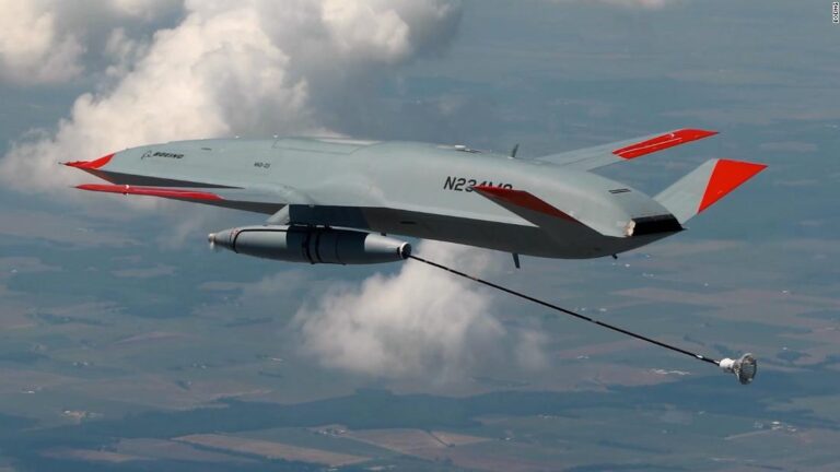 Drone refuels US Navy jet for first time